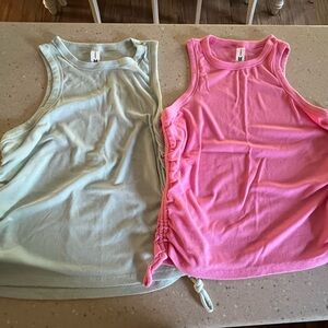 Set of two workout tanks from Target